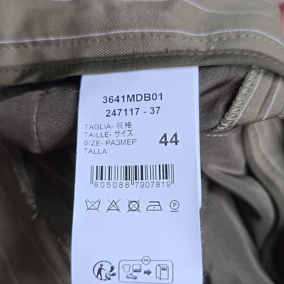 NWT MSGM Khaki Pinstripe Shorts Size IT44 Waist US 30 - Picture 8 of 10